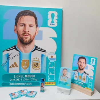 Cuadro Personalizado Messi, Soporte Para Teléfono, Stickers