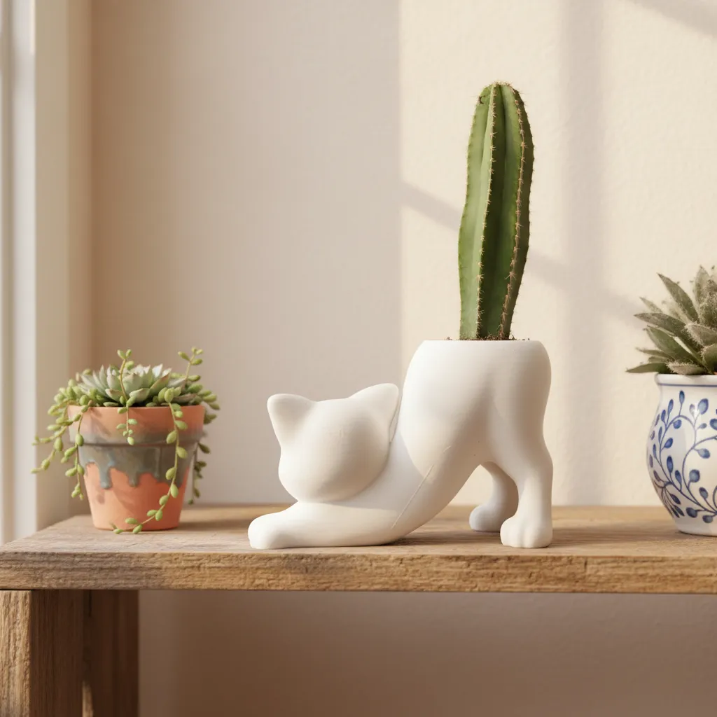 Macetero forma de gato - Image 3