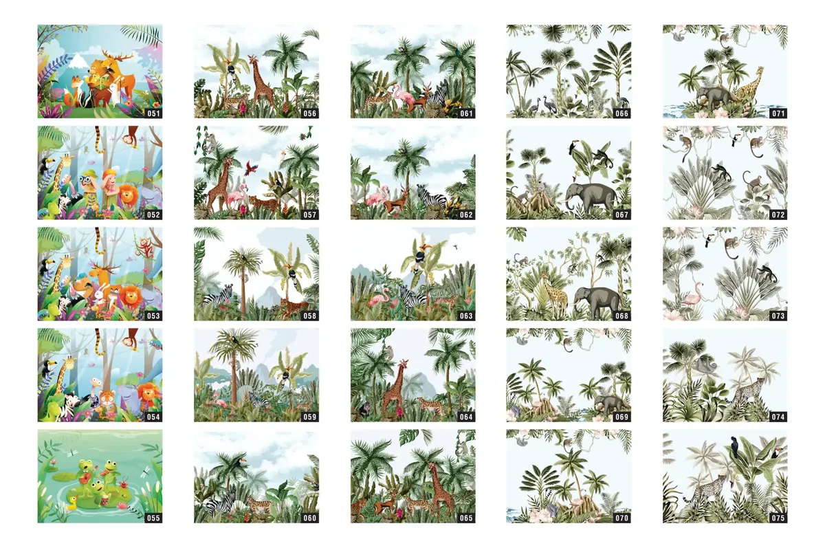 Vinilo Decorativo Ilustrado Estilo Fantasía Y Naturaleza - Image 5