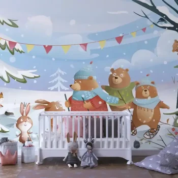 Vinilo Decorativo Ilustrado Estilo Fantasía Y Naturaleza