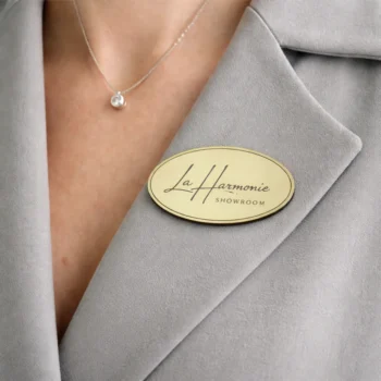 Plaquitas de identificacion corporativas personalizadas