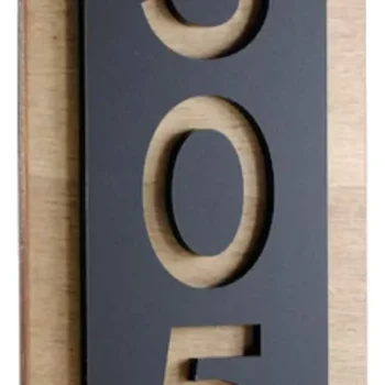 Letrero de número de habitación de hotel personalizad / Señalización para apartamentos y hostelería