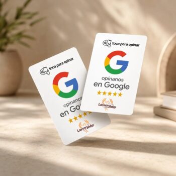 Tarjeta de reseña Google NFC Estadisticas
