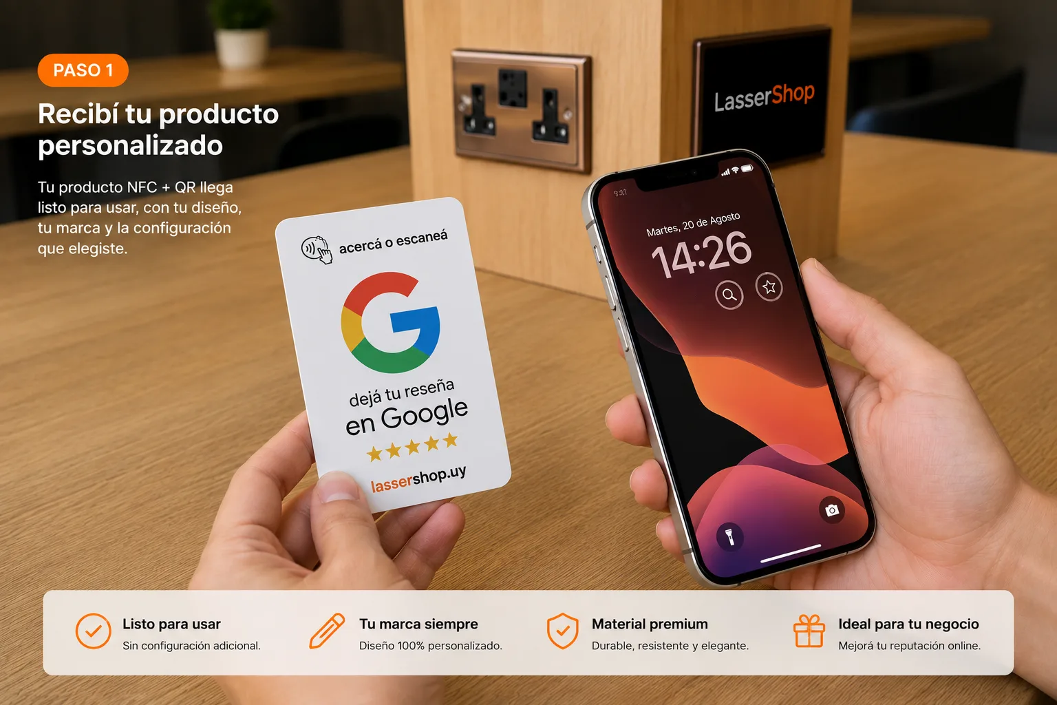 Personalizado y listo