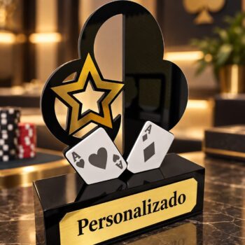 Trofeo Personalizado Póker