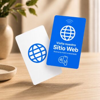 Tarjeta NFC para Compartir tu Sitio Web