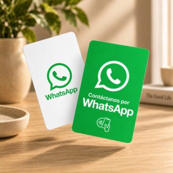 Tarjeta de Contacto WhatsApp NFC SIN ACTIVAR