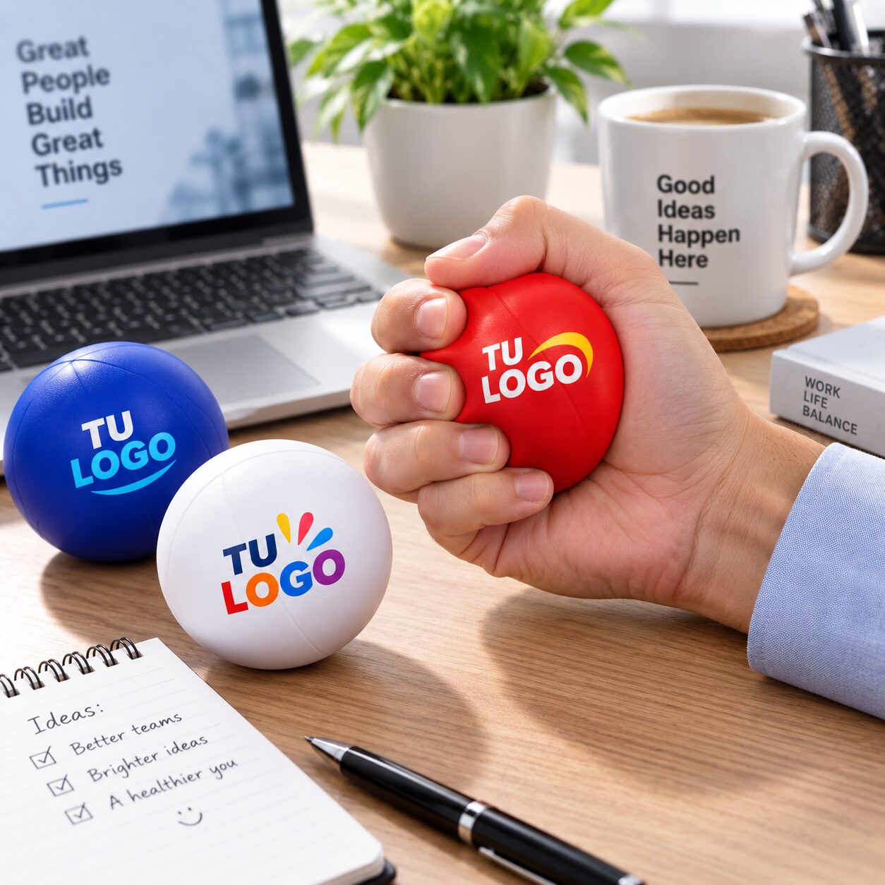 Pelota Antiestrés Personalizada con Logo - Image 4